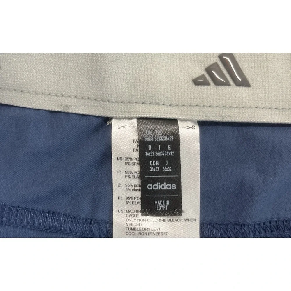 Adidas Golf Pants Men 36x32 Crew Navy Ultimate 365 Tapered 5 Pockets Stretch